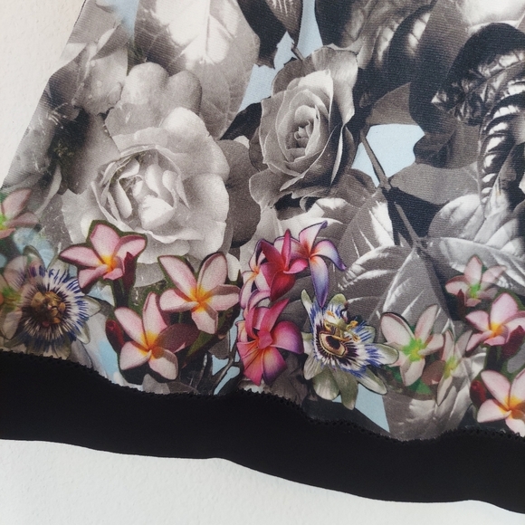 Marc Cain Floral Print Skirt Size US 12 - Picture 2 of 10